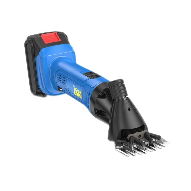 KQ-821076 Cordless Sheep Clipper Lithium Battery 21V Wool Shears Australian Best Selling Hand Wool Shears Power Tools
KQ-821076 Cordless Sheep Clipper Lithium Battery 21V Wool Shears Australian Best Selling Hand Wool Shears Power Tools
