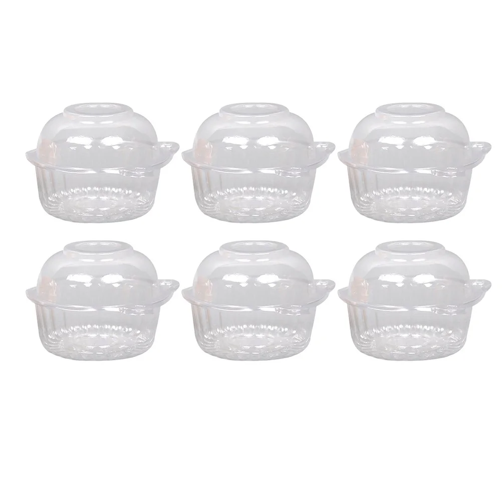 50 Pcs Disposable Transparent Plastic Cake Pastries Box Cupcake Muffin Dome Holders Cases Boxes Cups (Cat Head Shaped)
50 Pcs Disposable Transparent Plastic Cake Pastries Box Cupcake Muffin Dome Holders Cases Boxes Cups (Cat Head Shaped)