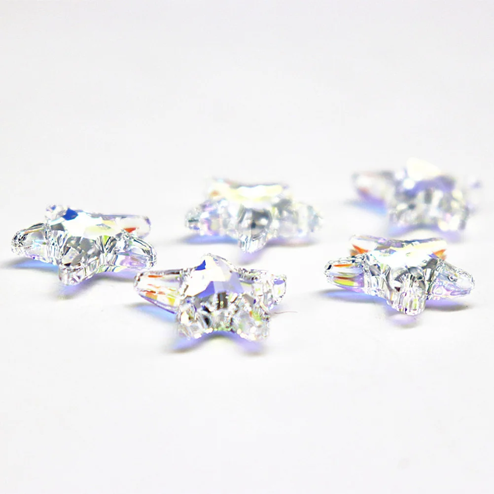 100Pcs Five-Pointed Star Glass Pendants 14mm DIY Jewelry Making Accessories Necklace Bracelet Star Charm Beads
100Pcs Five-Pointed Star Glass Pendants 14mm DIY Jewelry Making Accessories Necklace Bracelet Star Charm Beads