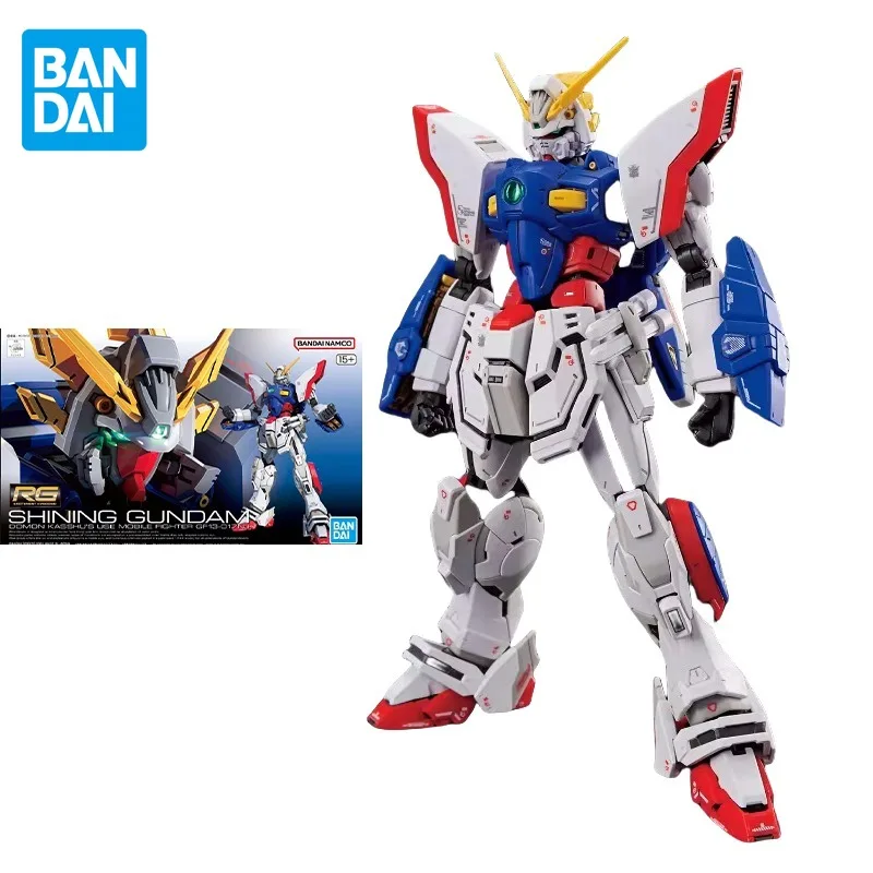 Bandai Original GUNDAM RG 1/144 SHINING GUNDAM Anime Action Figure Assembly Model Toys Collectible Model Gifts for Children
Bandai Original GUNDAM RG 1/144 SHINING GUNDAM Anime Action Figure Assembly Model Toys Collectible Model Gifts for Children