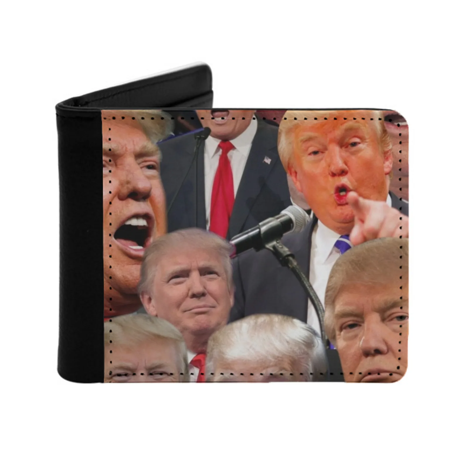Коллаж Дональда Трампа, короткий мужской кошелек, многофункциональный кошелек, мужской кошелек из искусственной кожи, снова великим в Америке, Дональд Трамп, Maga
Коллаж Дональда Трампа, короткий мужской кошелек, многофункциональный кошелек, мужской кошелек из искусственной кожи, снова великим в Америке, Дональд Трамп, Maga