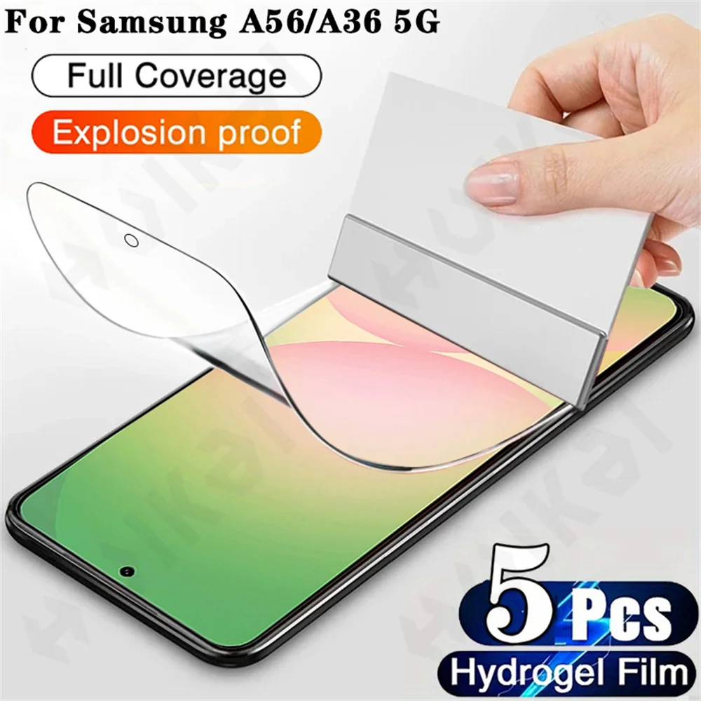 5 Pcs Hydrogel Film Screen Protector For Samsung Galaxy A56 A36 Screen Protector Film
5 Pcs Hydrogel Film Screen Protector For Samsung Galaxy A56 A36 Screen Protector Film