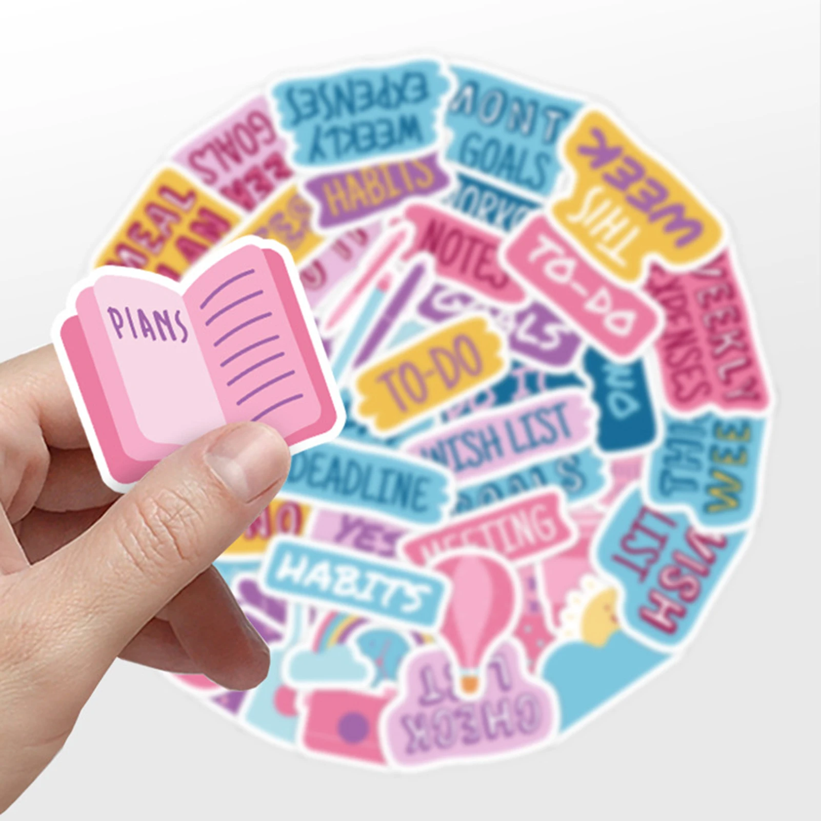 50Pcs Waterproof Stickers for Phone Laptop Water Bottle Notebook Decoration PET Material Scratch Resistant Easy to Apply
50Pcs Waterproof Stickers for Phone Laptop Water Bottle Notebook Decoration PET Material Scratch Resistant Easy to Apply