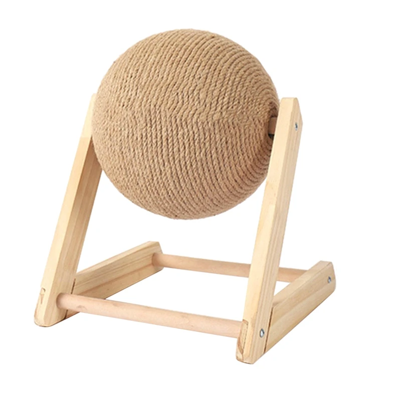 HOT-Cat Scratching Ball Toy Sisal Rope Ball Cat Scratching Post Wood Stand Grinding Paws Cats Scratcher Wear-Resistant
HOT-Cat Scratching Ball Toy Sisal Rope Ball Cat Scratching Post Wood Stand Grinding Paws Cats Scratcher Wear-Resistant