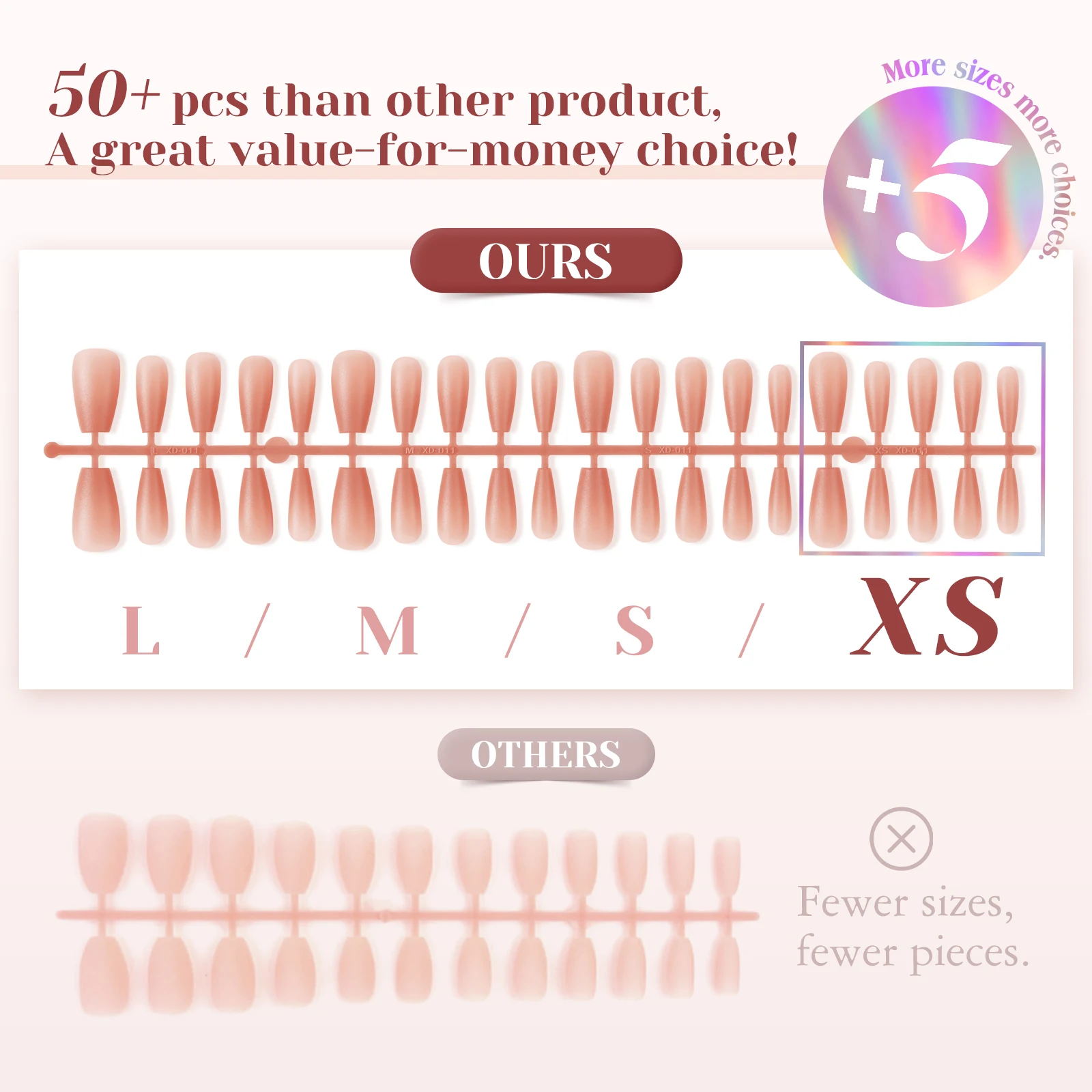 ROSALIND High-End Quality Nail Tisps Transparent Fake Nails Set Half Full Cover Artificial False Nail Tips for Nail Art Design
ROSALIND High-End Quality Nail Tisps Transparent Fake Nails Set Half Full Cover Artificial False Nail Tips for Nail Art Design