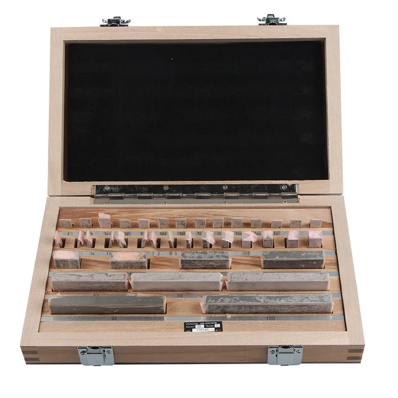 38Pcs/Set 0 Level 1 Detection Block Gauge Caliper Block Measuring Instrument Brand New And High Quality
38Pcs/Set 0 Level 1 Detection Block Gauge Caliper Block Measuring Instrument Brand New And High Quality