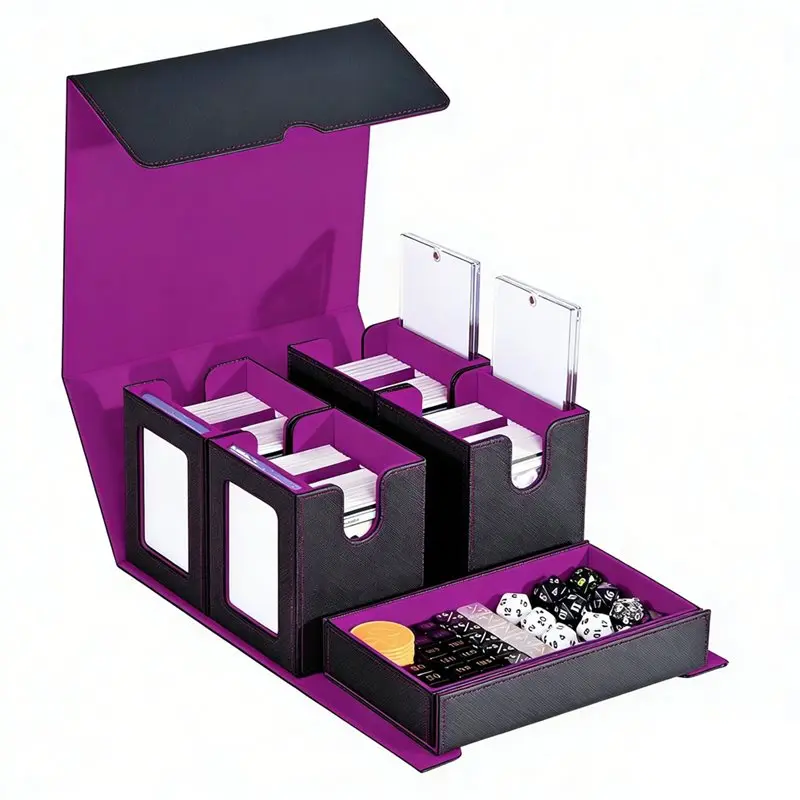 Best-Trading Card Deck Box , Trading Card Storage Box Multi-Purpose Removable Deck Case , For Game Sports Card
Best-Trading Card Deck Box , Trading Card Storage Box Multi-Purpose Removable Deck Case , For Game Sports Card