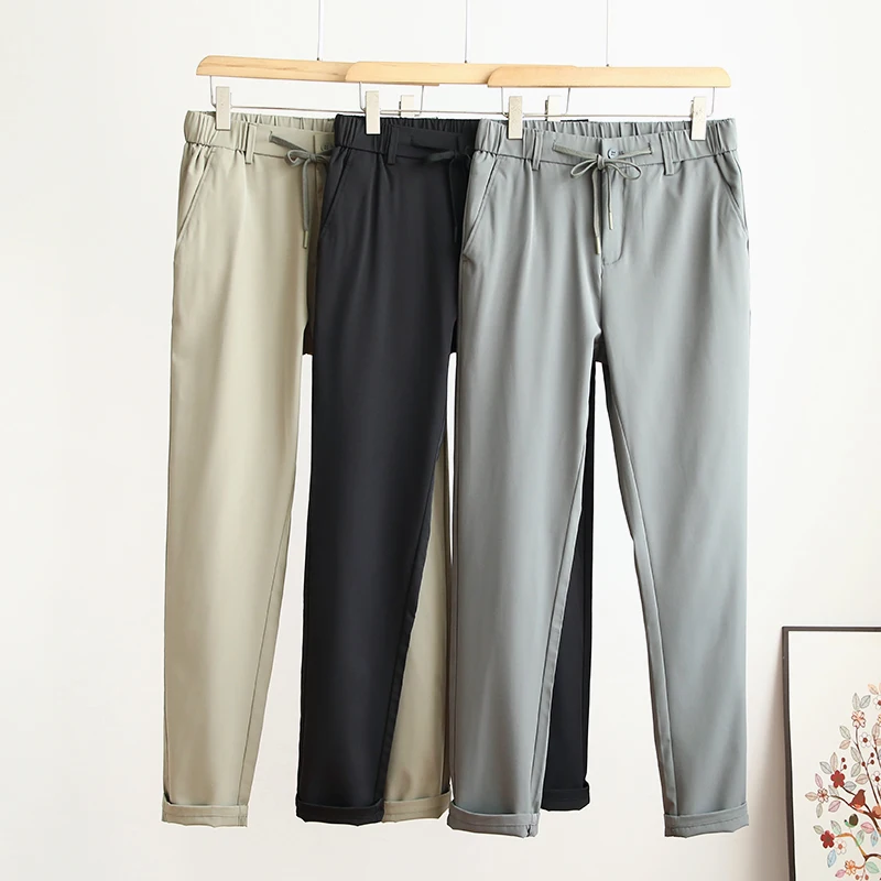Men's Casual Trousers 2023 Spring Summer New Style Commute Daily Drawstring Versatile Loose Fit Long Pants Fashion Urban Style
Men's Casual Trousers 2023 Spring Summer New Style Commute Daily Drawstring Versatile Loose Fit Long Pants Fashion Urban Style