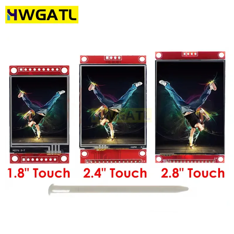 HWGATL 1.8" TFT 2.4" TFT 2.8" TFT With Touch display 240*320 Smart Display ScreenDrive IC ILI9341 ST7789 Drive IC Module
HWGATL 1.8" TFT 2.4" TFT 2.8" TFT With Touch display 240*320 Smart Display ScreenDrive IC ILI9341 ST7789 Drive IC Module