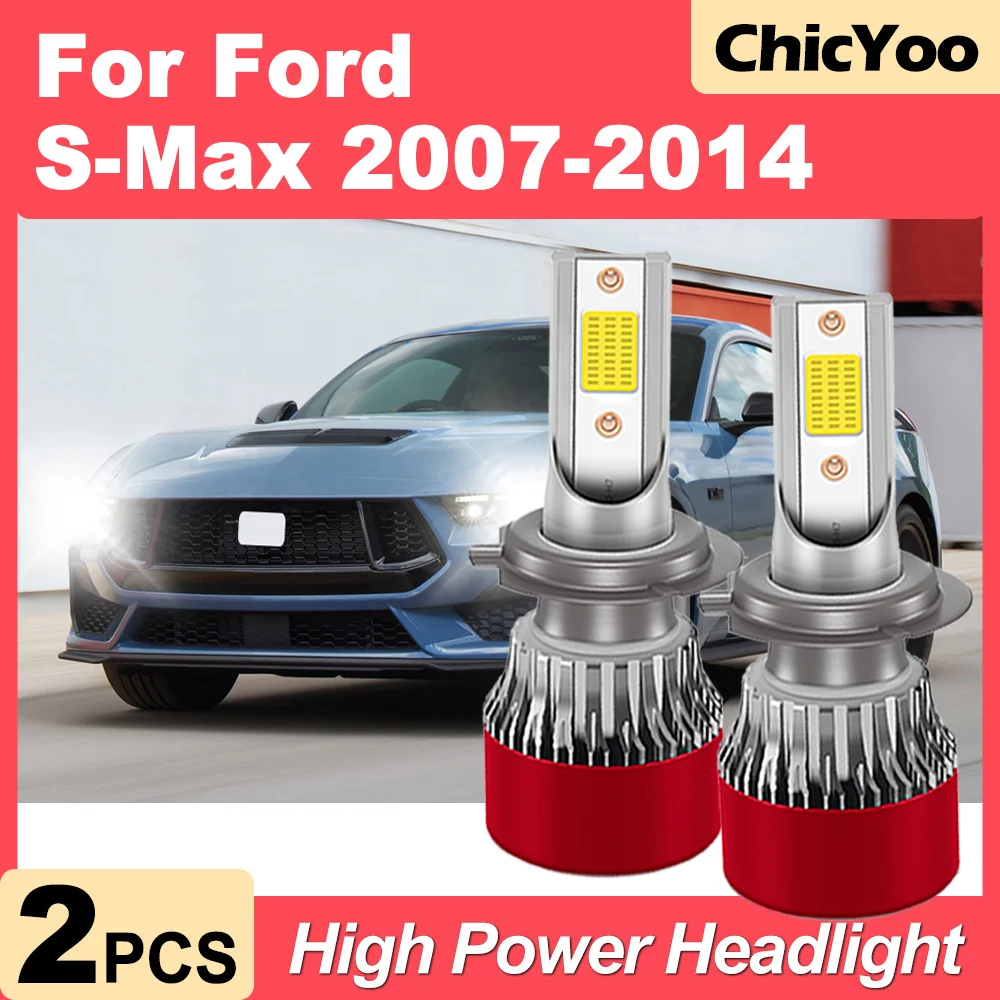 2 шт. суперярких автомобильных фар Turbo, 30000 лм, 150 Вт, высокая мощность, 6000K, белые светодиодные фары, Plug and Play, для Ford S-Max 2007-2014
2 шт. суперярких автомобильных фар Turbo, 30000 лм, 150 Вт, высокая мощность, 6000K, белые светодиодные фары, Plug and Play, для Ford S-Max 2007-2014