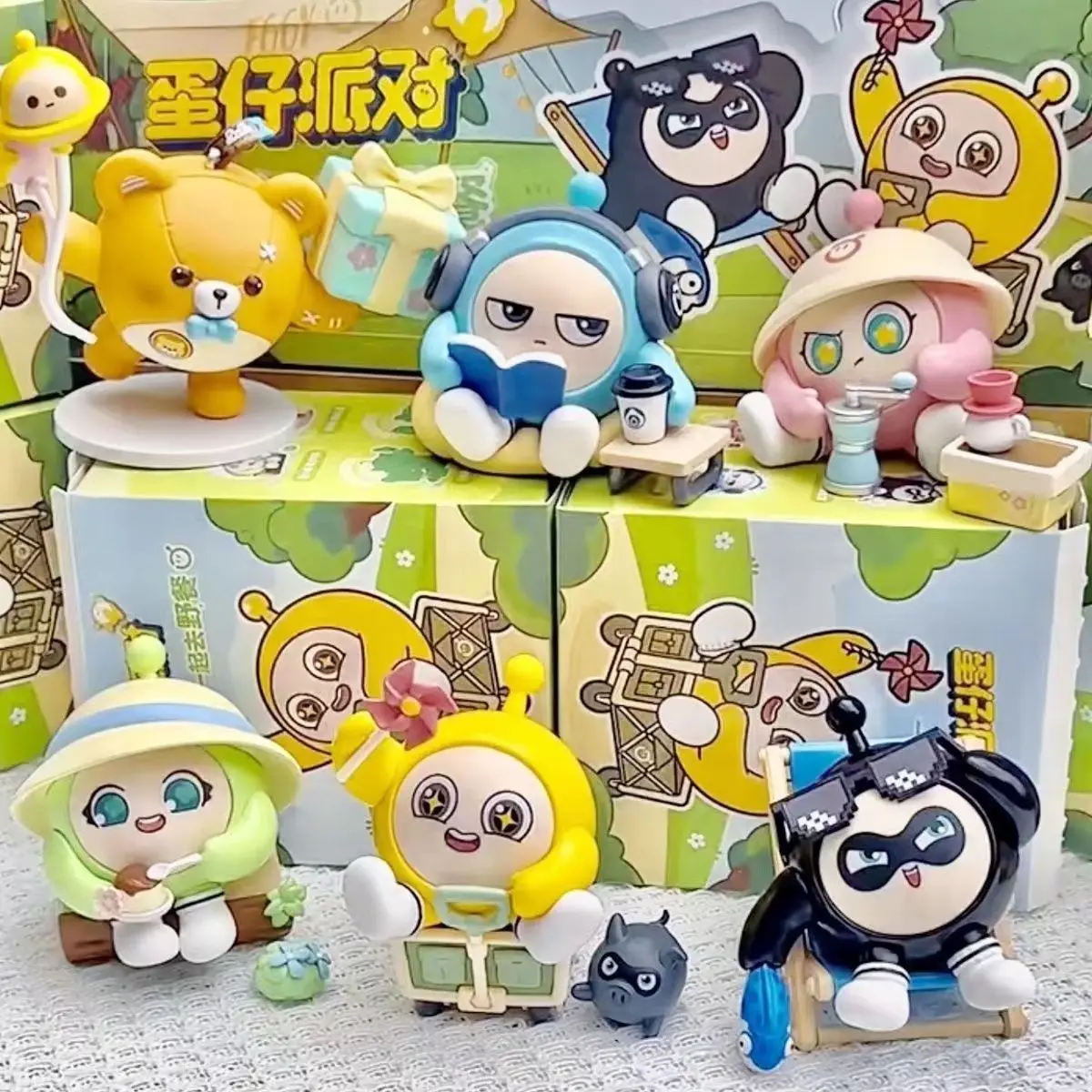 Egg party go on a picnic together Handmade blind box doll toy ornament children's gift trendy play Desktop decoration box
Egg party go on a picnic together Handmade blind box doll toy ornament children's gift trendy play Desktop decoration box