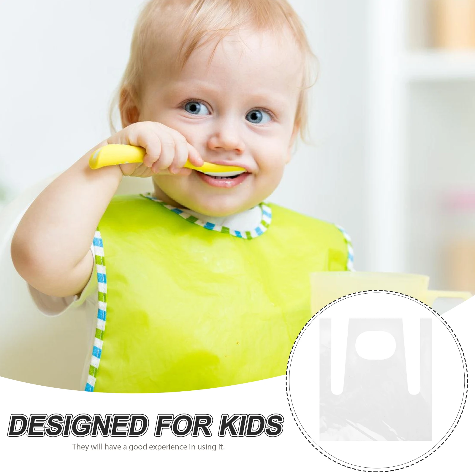 50pcs Kids Apron Children Painting Oil proof Plastic Thickened Disposable Waterproof PE Material Home Supplies Lightweight
50pcs Kids Apron Children Painting Oil proof Plastic Thickened Disposable Waterproof PE Material Home Supplies Lightweight