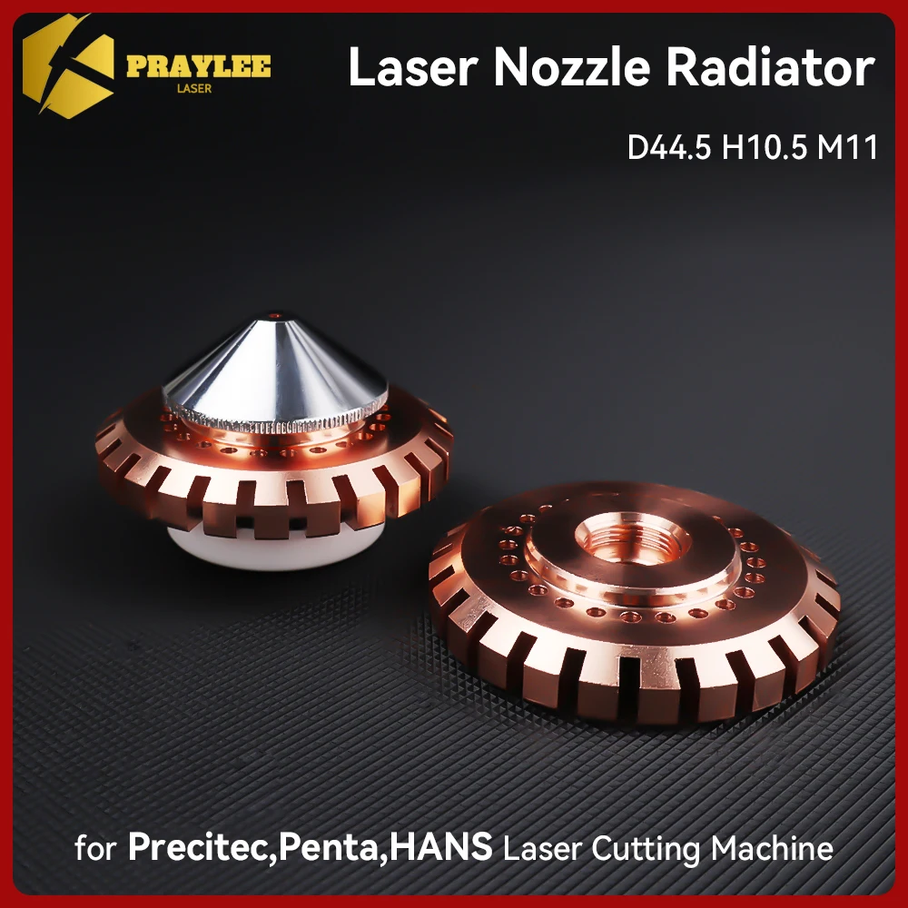 Praylee Laser Nozzle Cooling Ring Copper Heat Sink D44.5 H10.5 M11 Laser Nozzle Radiator For Precitec Hans Penta Cutting Head
Praylee Laser Nozzle Cooling Ring Copper Heat Sink D44.5 H10.5 M11 Laser Nozzle Radiator For Precitec Hans Penta Cutting Head