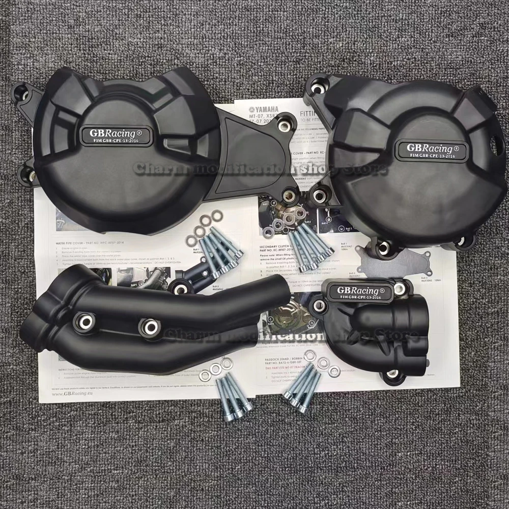 Для YAMAHA MT-07 FZ MT07 Tracer 700GT SXR700 аксессуары для мотоциклов Защитная крышка двигателя
Для YAMAHA MT-07 FZ MT07 Tracer 700GT SXR700 аксессуары для мотоциклов Защитная крышка двигателя