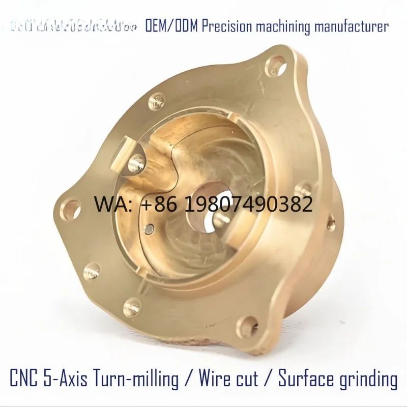High Precision Copper Brass 5 Axis CNC Turning Machining Custom OEM High Surface Standard Mechanical Processing Parts
High Precision Copper Brass 5 Axis CNC Turning Machining Custom OEM High Surface Standard Mechanical Processing Parts