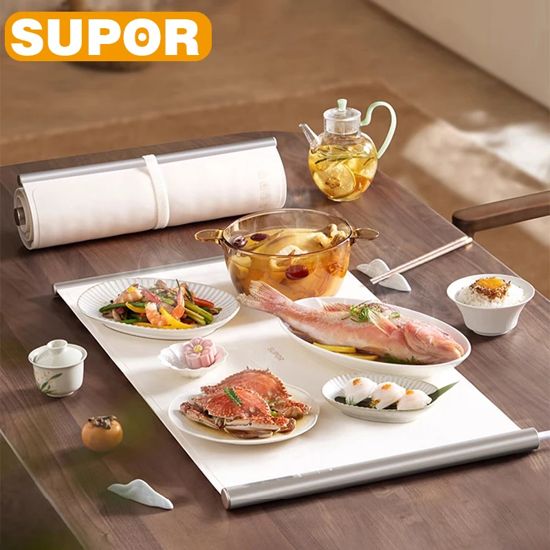 SUPOR Rice Insulation Warm Board Hot Curly Heating Board 8s Household Electric Heating Board Tabletop Dishes Warmer Machine
SUPOR Rice Insulation Warm Board Hot Curly Heating Board 8s Household Electric Heating Board Tabletop Dishes Warmer Machine