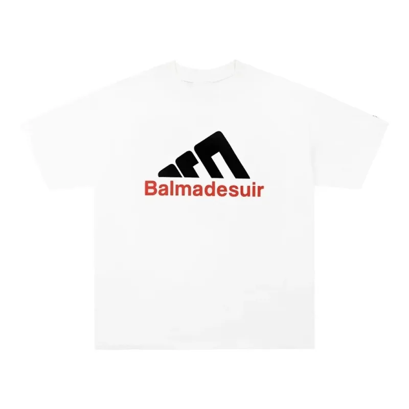 2025 Summer New Letters Balmadesuir Print Graphic T-shirt High Quality Mens and Womens Short Sleeved Mens Clothing StreetWear
2025 Summer New Letters Balmadesuir Print Graphic T-shirt High Quality Mens and Womens Short Sleeved Mens Clothing StreetWear