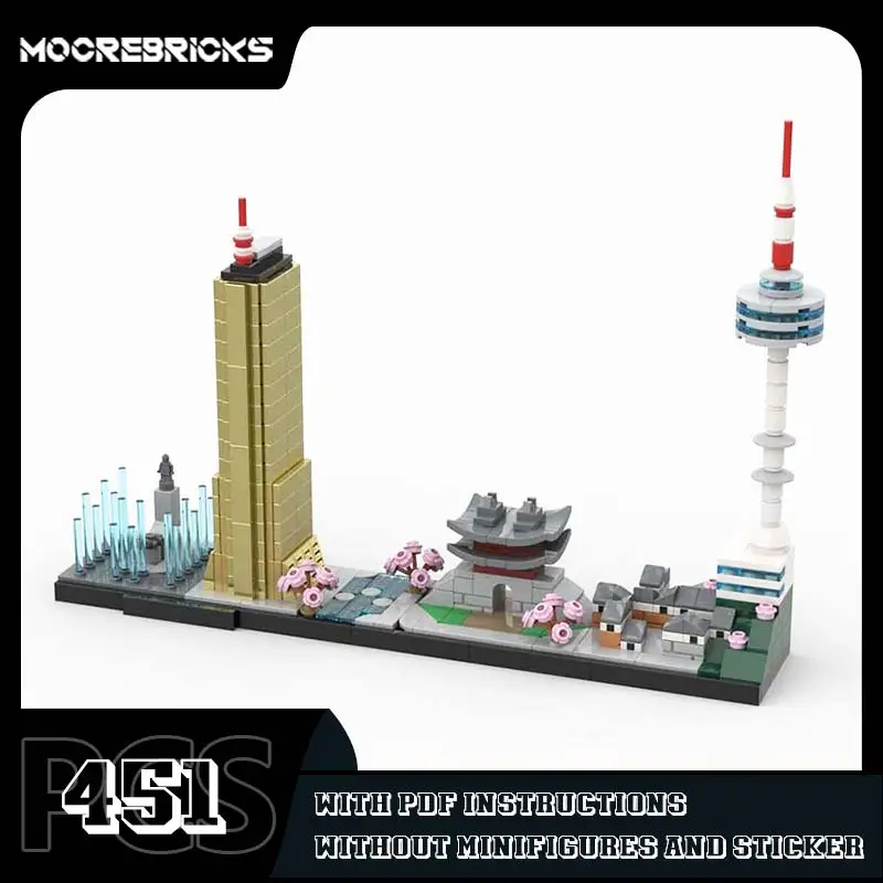 MOC Seoul город Skyline Архитектура Строительный блок Сборка Набор с видом на улицу Модель Настольное украшение Игрушки Кирпичи Праздничные подарки
MOC Seoul город Skyline Архитектура Строительный блок Сборка Набор с видом на улицу Модель Настольное украшение Игрушки Кирпичи Праздничные подарки