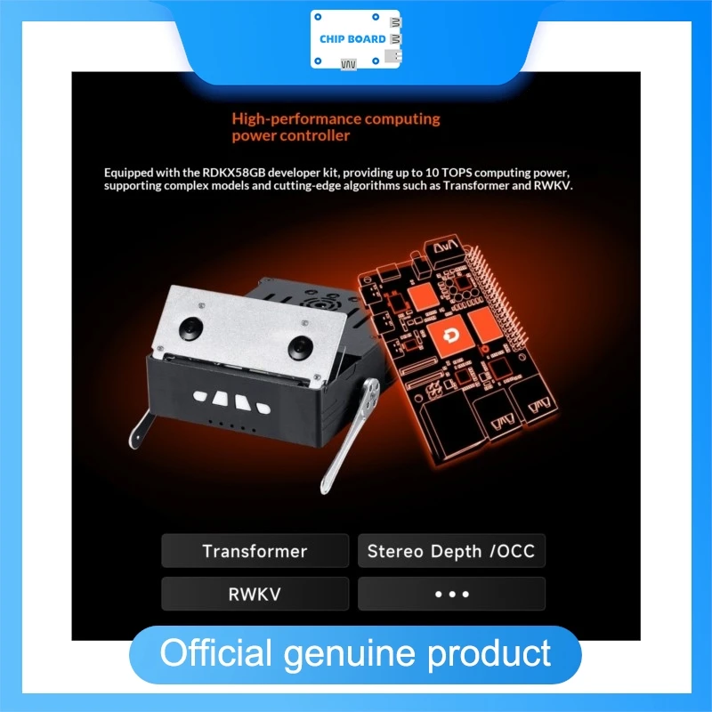 Diguapai MagicBox RDK X5 AI Robot Kit, ROS Development Board, Multi-Modal System, Raspberry Pi Compatible
Diguapai MagicBox RDK X5 AI Robot Kit, ROS Development Board, Multi-Modal System, Raspberry Pi Compatible