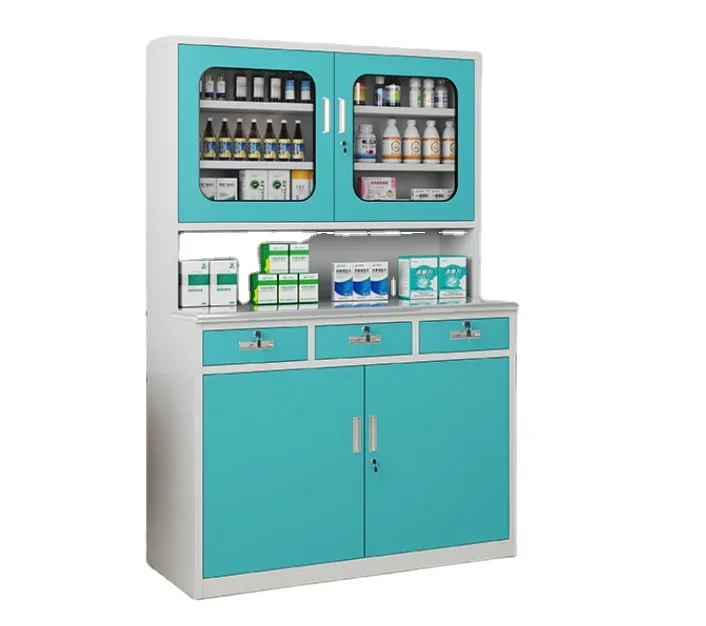 Medical steel western medicine cabinet and dental clinic treatment room disposal table
Medical steel western medicine cabinet and dental clinic treatment room disposal table