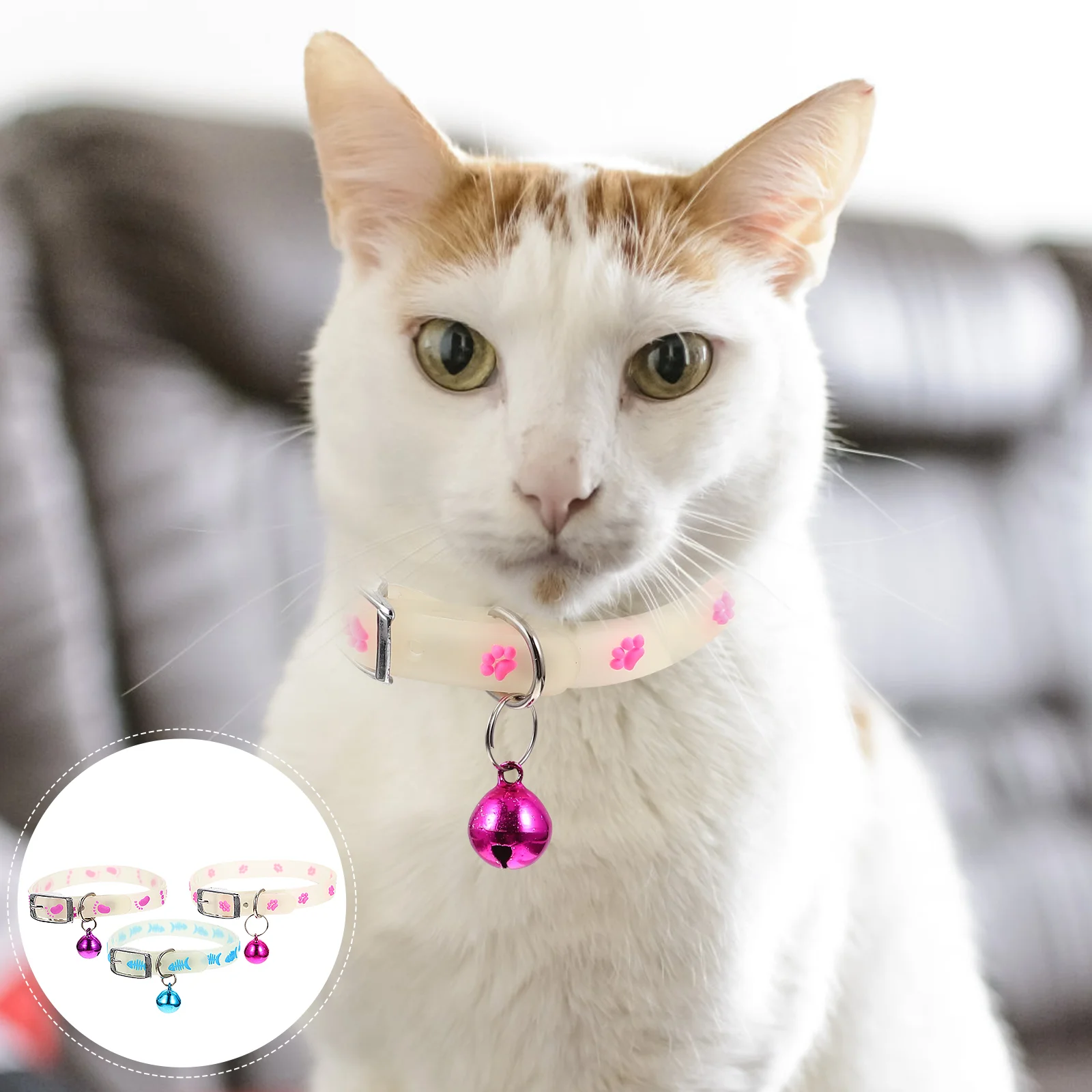 3 Pcs Fluorescent Pet Collar Night Glow Anti Lost Dog Cat Collars Soft Breathable Adjustable Reflective Safety Vintage Decor
3 Pcs Fluorescent Pet Collar Night Glow Anti Lost Dog Cat Collars Soft Breathable Adjustable Reflective Safety Vintage Decor