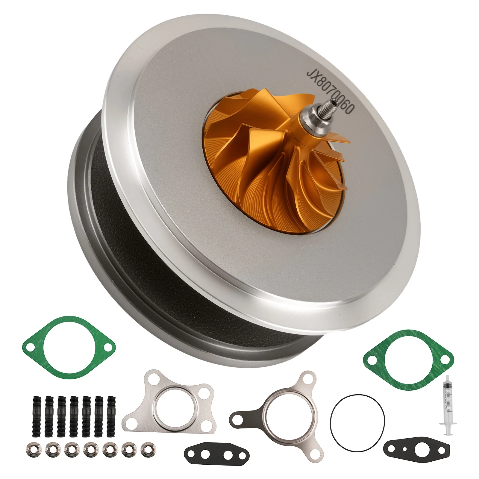 Turbocharger cartridge GT2056V 769708-5004S for Nissan YD25 14411EC00C upgrade
Turbocharger cartridge GT2056V 769708-5004S for Nissan YD25 14411EC00C upgrade