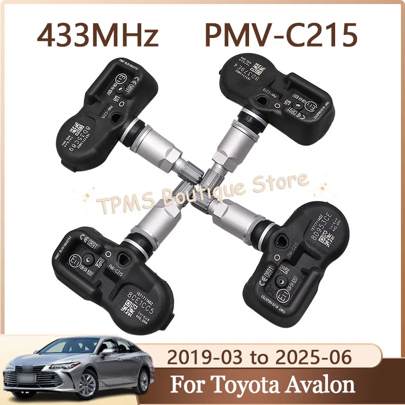 Система контроля давления в шинах, 4 шт., 433 МГц PMV-C215 42607-48020 для Toyota Avalon Alphard C-HR Camry Hybrid IZOA Prius 
Система контроля давления в шинах, 4 шт., 433 МГц PMV-C215 42607-48020 для Toyota Avalon Alphard C-HR Camry Hybrid IZOA Prius