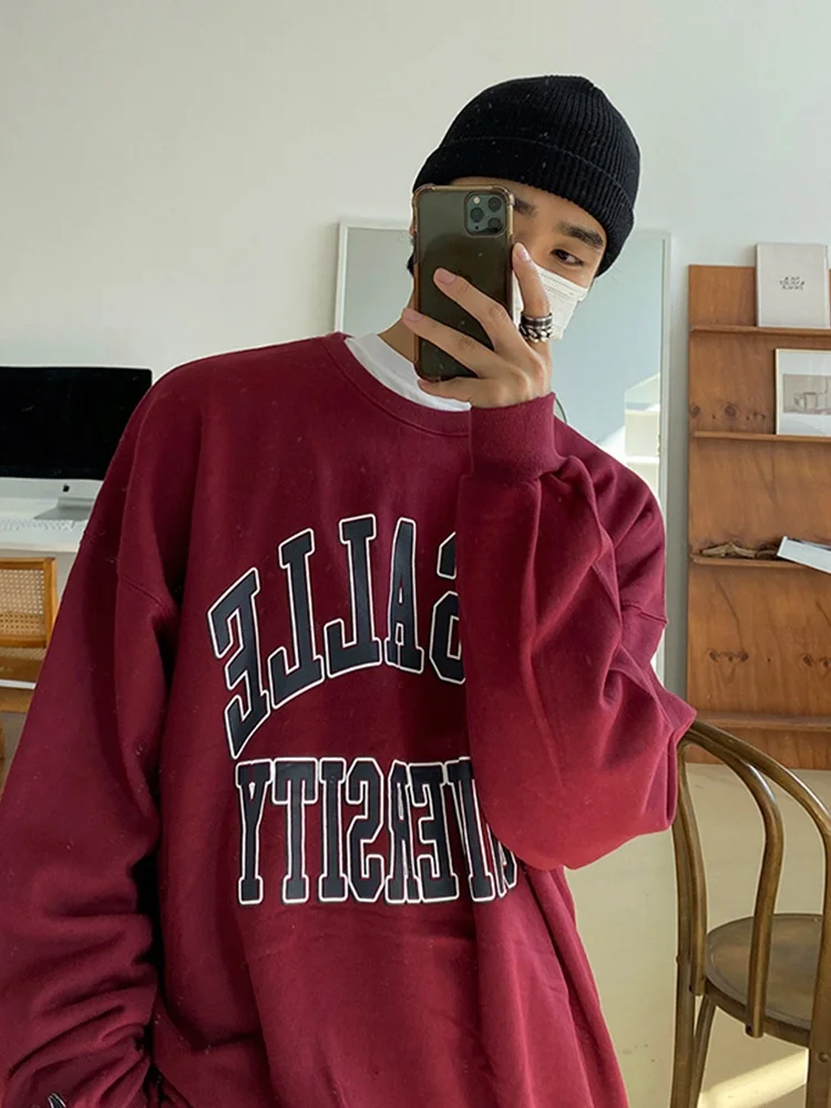 MRCYC American Street Sle round Ne Sweatirt ex Trendy Brand Letter Print Loose BF Lazy Sle Long Sve Top
MRCYC American Street Sle round Ne Sweatirt ex Trendy Brand Letter Print Loose BF Lazy Sle Long Sve Top