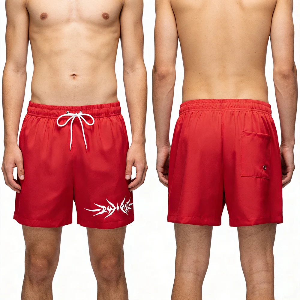 Men's Quick Dry Beach Shorts Decorative Symbol With Wing Print Lightweight Breathable Fabric Drawstring Waist With Pockets
Men's Quick Dry Beach Shorts Decorative Symbol With Wing Print Lightweight Breathable Fabric Drawstring Waist With Pockets