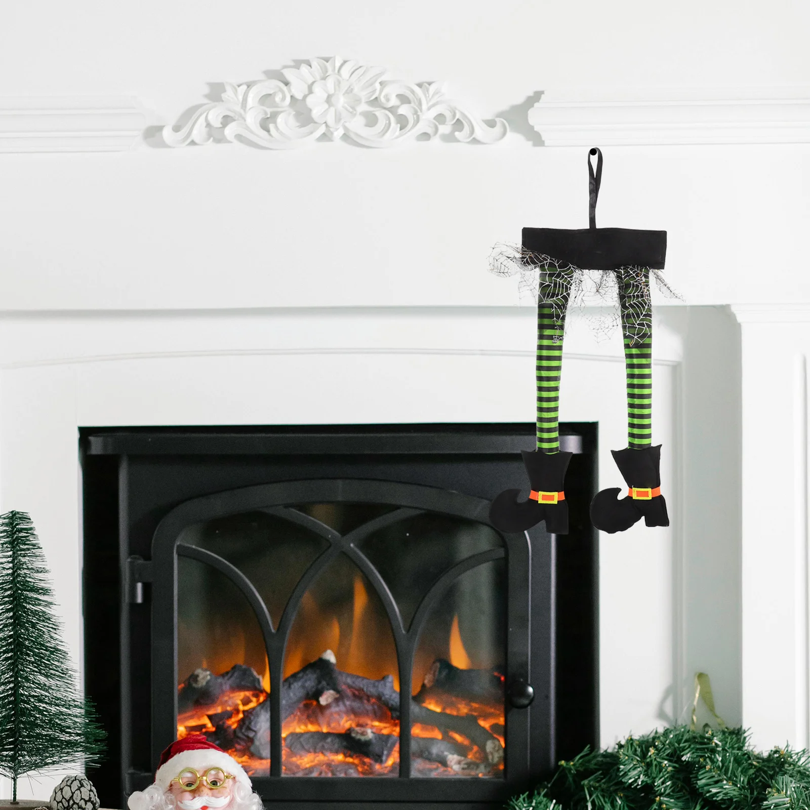Elf Legs Car Trunk Hanging Ornament Holiday Leg Decorations Party Vehicle Accessories Festive Tree Decor Striped Leg Window
Elf Legs Car Trunk Hanging Ornament Holiday Leg Decorations Party Vehicle Accessories Festive Tree Decor Striped Leg Window