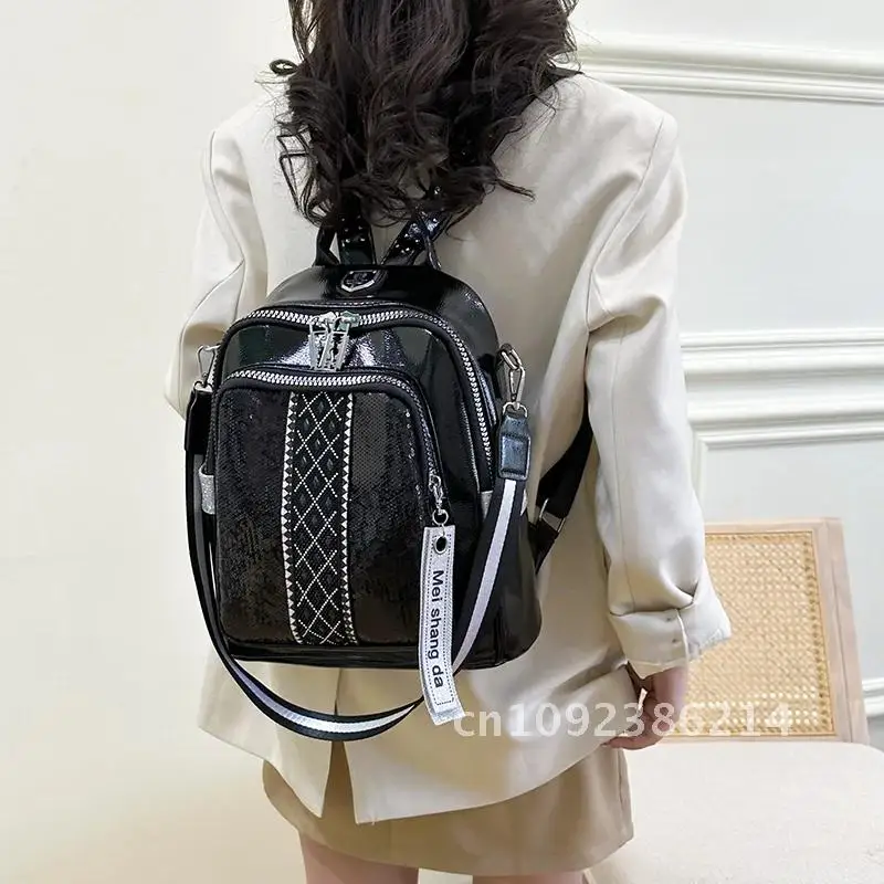 Fashion Women Girls Designer Pu Leather Travel Back Pack Casual School Shoulder Bags Quality Backpack Sac High Bag Teenagers For
Fashion Women Girls Designer Pu Leather Travel Back Pack Casual School Shoulder Bags Quality Backpack Sac High Bag Teenagers For