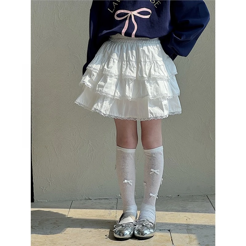 New Spring Summer Girls Tulle Skirt Kids Lace Layered Fluffy Tutu Dressy Party Casual Anti-Exposure Shorts
New Spring Summer Girls Tulle Skirt Kids Lace Layered Fluffy Tutu Dressy Party Casual Anti-Exposure Shorts