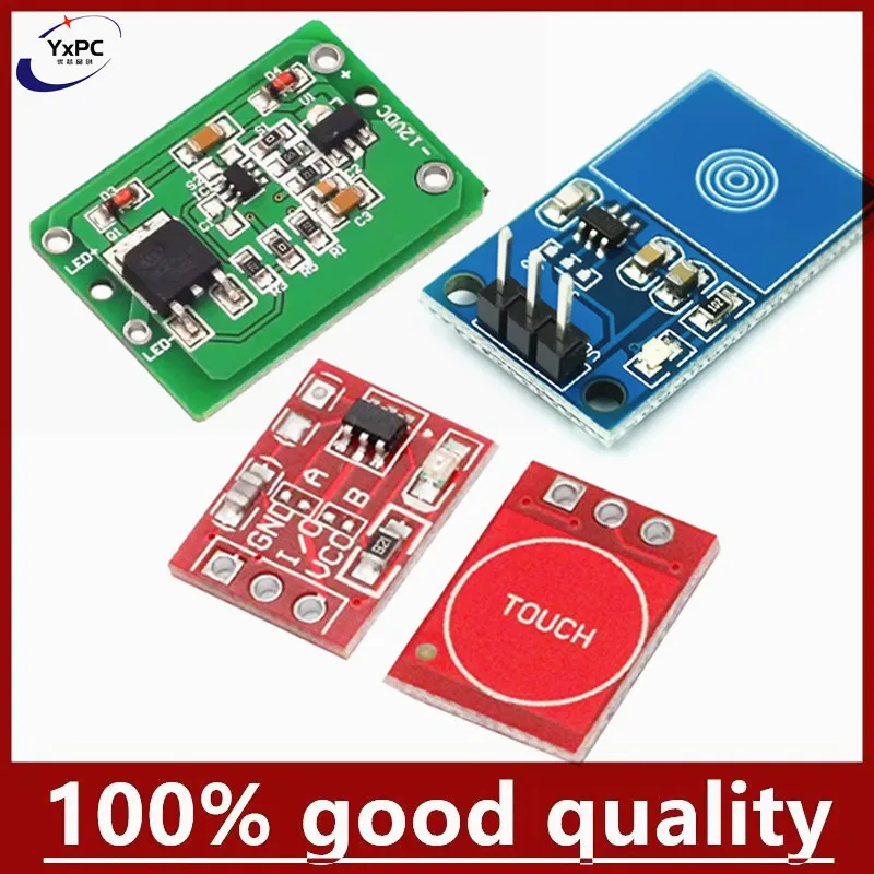 TTP223 Touch key module Capacitive touch switch 12V Dynamic latches Relay can be carried Digital touch sensor
TTP223 Touch key module Capacitive touch switch 12V Dynamic latches Relay can be carried Digital touch sensor