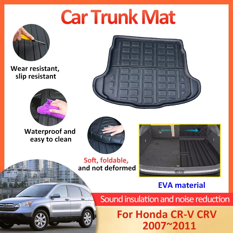 Коврик для багажника водонепроницаемый для Honda CR-V CRV 2010 2007 ~ 2011 Задняя подкладка для багажника противоскользящая подкладка для багажника прокладки для хранения аксессуары
Коврик для багажника водонепроницаемый для Honda CR-V CRV 2010 2007 ~ 2011 Задняя подкладка для багажника противоскользящая подкладка для багажника прокладки для хранения аксессуары