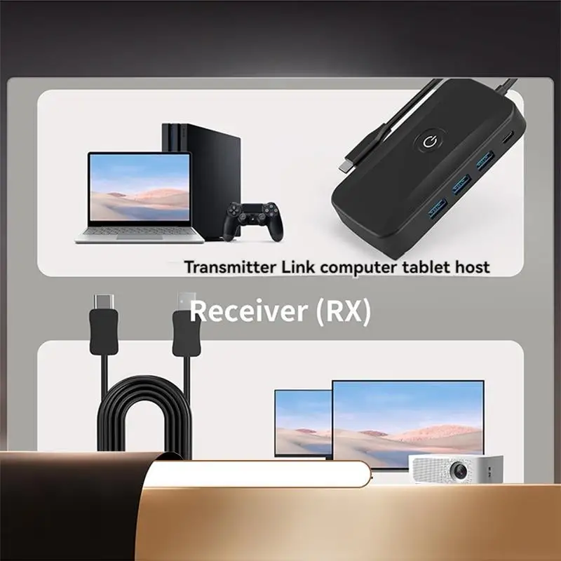 Wireless Screen Thrower USB 3.0 Phone Computer Screen Thrower PD100W Fast Charger Docking Station Type C Screen Thrower-N35R
Wireless Screen Thrower USB 3.0 Phone Computer Screen Thrower PD100W Fast Charger Docking Station Type C Screen Thrower-N35R