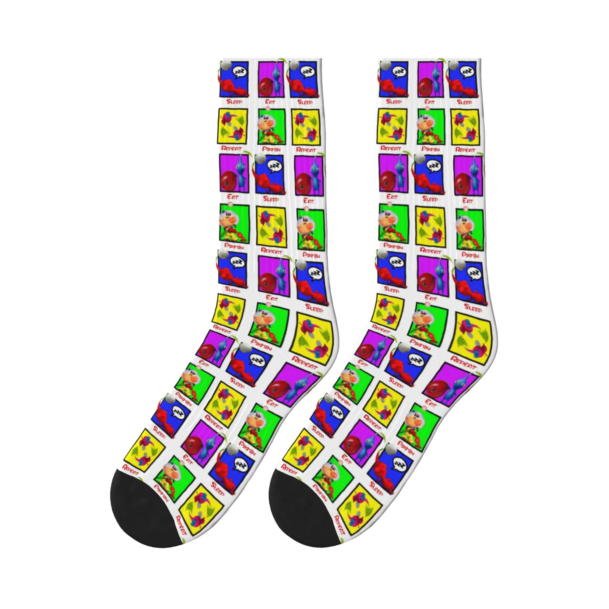 Eat sleep pikmin repeat Sports Socks Sweat Absorbing Stockings All Season Long Socks for Man's Woman's Birthday Present
Eat sleep pikmin repeat Sports Socks Sweat Absorbing Stockings All Season Long Socks for Man's Woman's Birthday Present