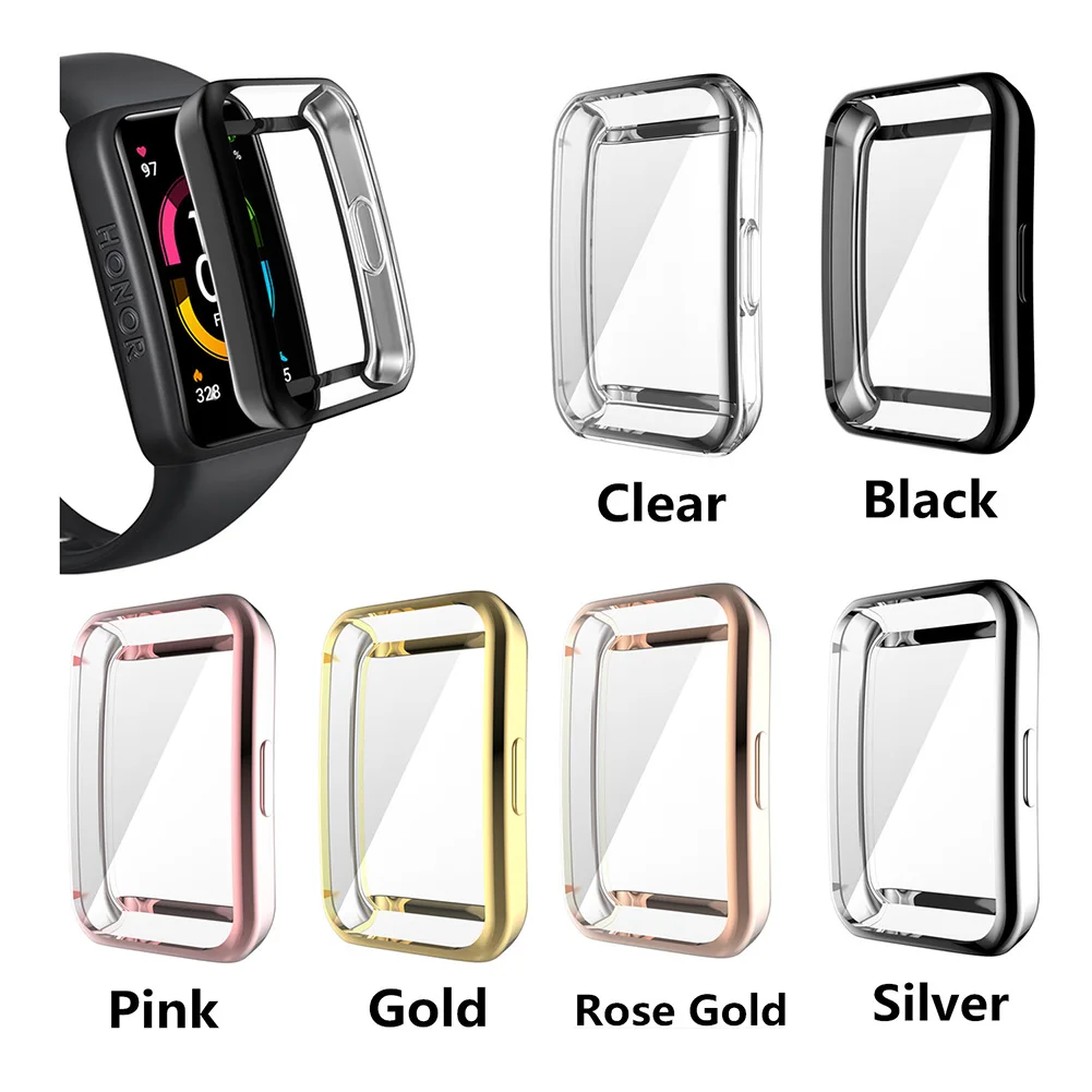 Soft Screen Protector Case Compatible For Huawei Band 7 Tpu Full Cover Protective Cases Accessories
Soft Screen Protector Case Compatible For Huawei Band 7 Tpu Full Cover Protective Cases Accessories