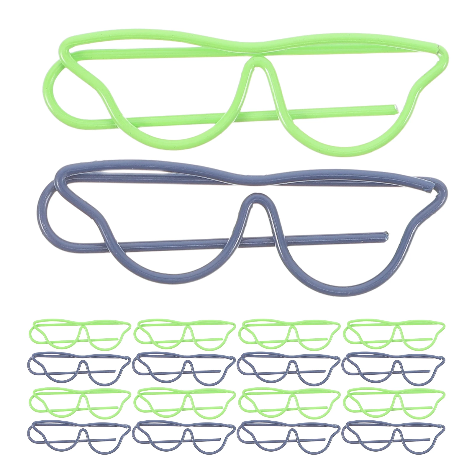 40pcs Paper Clips Glasses Shaped Metal Office Notebook Document Eyeglass Bookmark Clamps File Organizing Journal Cute Funny
40pcs Paper Clips Glasses Shaped Metal Office Notebook Document Eyeglass Bookmark Clamps File Organizing Journal Cute Funny