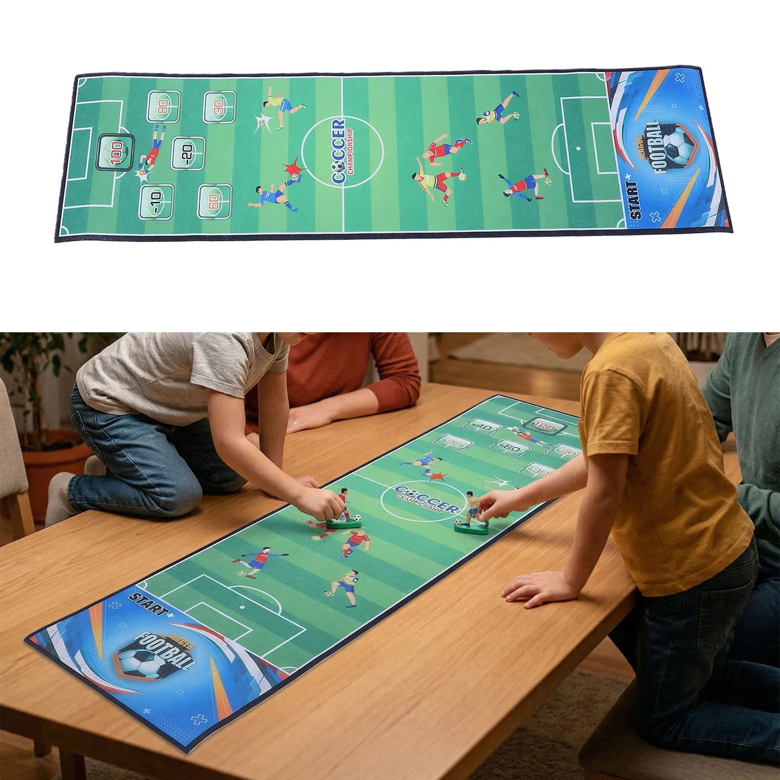Tabletop Football Game Parent-Child Interactive Puzzle Game Table Football, Tabletop Soccer Family Game for Gatherings Party
Tabletop Football Game Parent-Child Interactive Puzzle Game Table Football, Tabletop Soccer Family Game for Gatherings Party