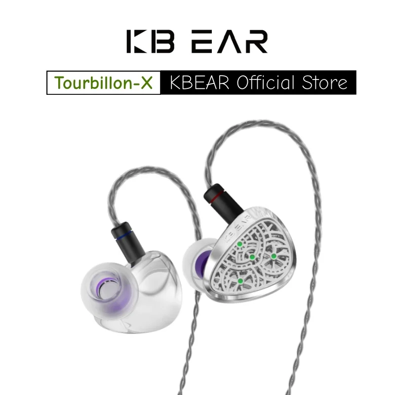 Наушники KBEAR NEW TBX Tourbillon X IEMS, проводные, внутриканальные, с 10-мм диафрагмой из углеродного волокна с CVD-покрытием, глубокие басы, игровая гарнитура
Наушники KBEAR NEW TBX Tourbillon X IEMS, проводные, внутриканальные, с 10-мм диафрагмой из углеродного волокна с CVD-покрытием, глубокие басы, игровая гарнитура