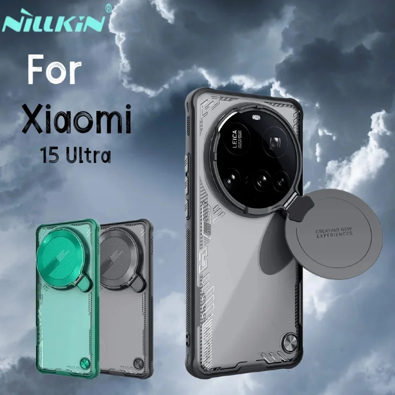 For Xiaomi Mi 15 Ultra 5G Case Nillkin Iceblade Prop Lens Transparent Clear Camera with Stand Protection Hard Slim Back Cover
For Xiaomi Mi 15 Ultra 5G Case Nillkin Iceblade Prop Lens Transparent Clear Camera with Stand Protection Hard Slim Back Cover