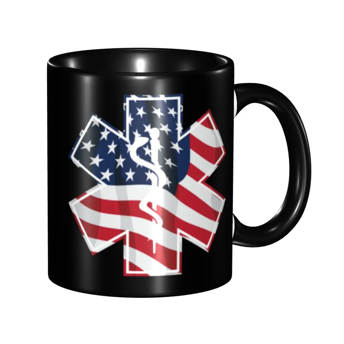 Custom Patriotic Star Of Life Paramedic Emt Medical Service Symbol Mugs DIY Ceramic Tea Milk Coffee Cups
Custom Patriotic Star Of Life Paramedic Emt Medical Service Symbol Mugs DIY Ceramic Tea Milk Coffee Cups