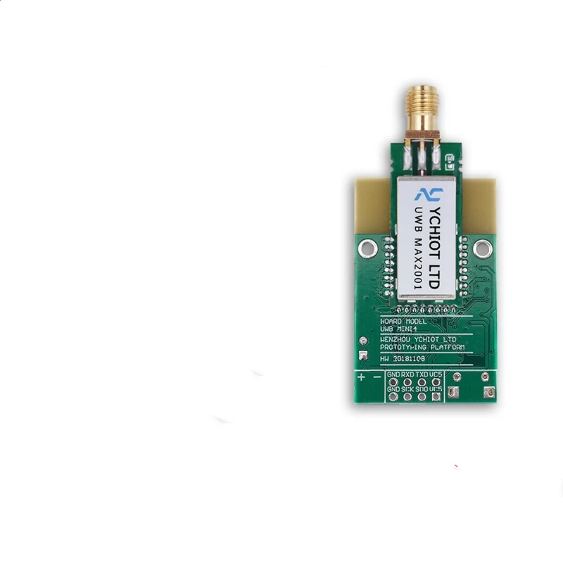 Mini4s SMA UWB MAX2001 Development Board UWB Positioning High-power Module+accelerometer+low-power Technology