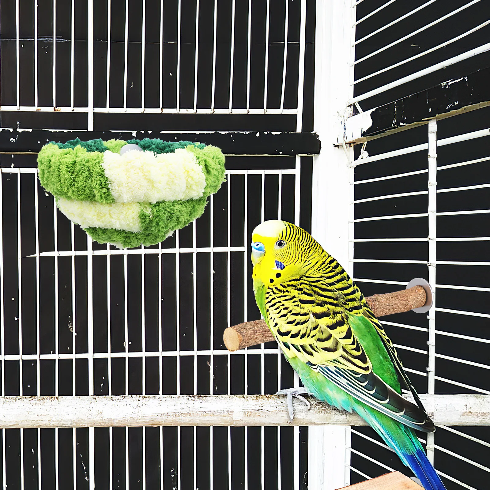 Cage Bird Nest Parakeet Winter Sleeping Bed for Indoor Use Warm Soft Retreat for Pet Birds Comfortable Year Round Habitat
Cage Bird Nest Parakeet Winter Sleeping Bed for Indoor Use Warm Soft Retreat for Pet Birds Comfortable Year Round Habitat