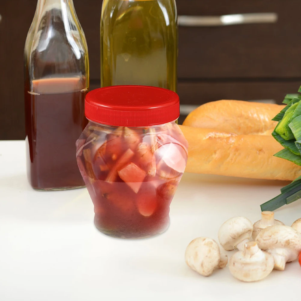 350Ml Clear Plastic With Lid Heart Shape Candy Container For Storing Chili Sauce Cookies Snacks Food Storage Condiment Bottle
350Ml Clear Plastic With Lid Heart Shape Candy Container For Storing Chili Sauce Cookies Snacks Food Storage Condiment Bottle