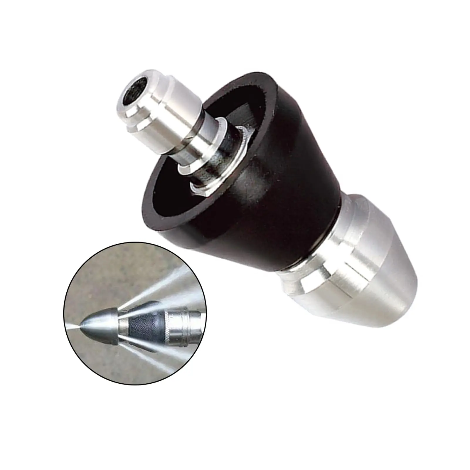 Sewer Cleaning Tool High Pressure Nozzle Pipe Dredging Cleaning Nozzle 1 Front 6 Rear 1/4'' 6 Jet Nozzle Drain Cleaning Tool
Sewer Cleaning Tool High Pressure Nozzle Pipe Dredging Cleaning Nozzle 1 Front 6 Rear 1/4'' 6 Jet Nozzle Drain Cleaning Tool