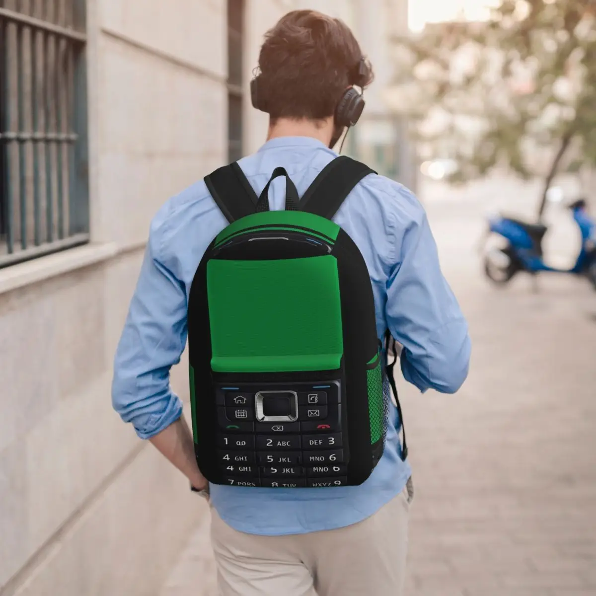 Phone Themed With Keypad Design Backpack Boys Girls BookBag Kids School Bag Laptop Shoulder Bags for Men Women
Phone Themed With Keypad Design Backpack Boys Girls BookBag Kids School Bag Laptop Shoulder Bags for Men Women