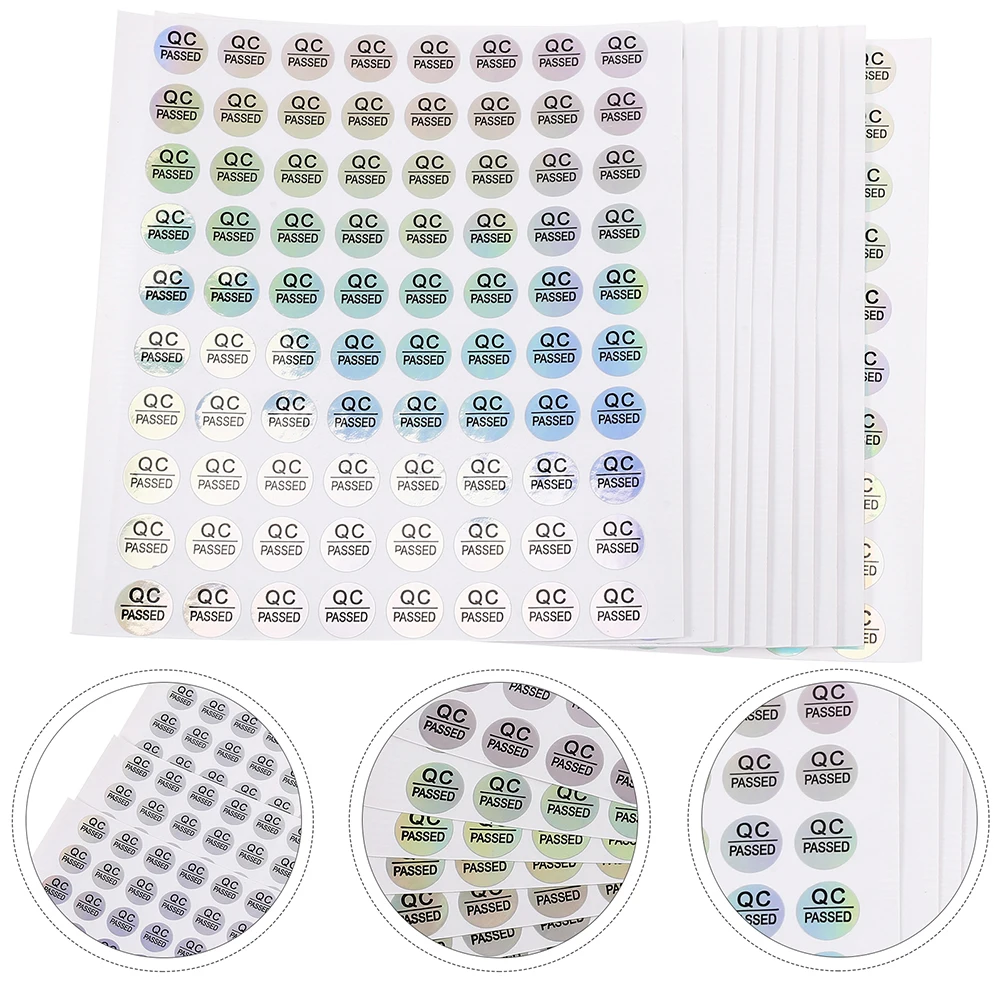2400pcs PASS Labels Stickers PVC Self-adhesive Silver Clear Printing Quality Test Inventory Folder Bag Management
2400pcs PASS Labels Stickers PVC Self-adhesive Silver Clear Printing Quality Test Inventory Folder Bag Management