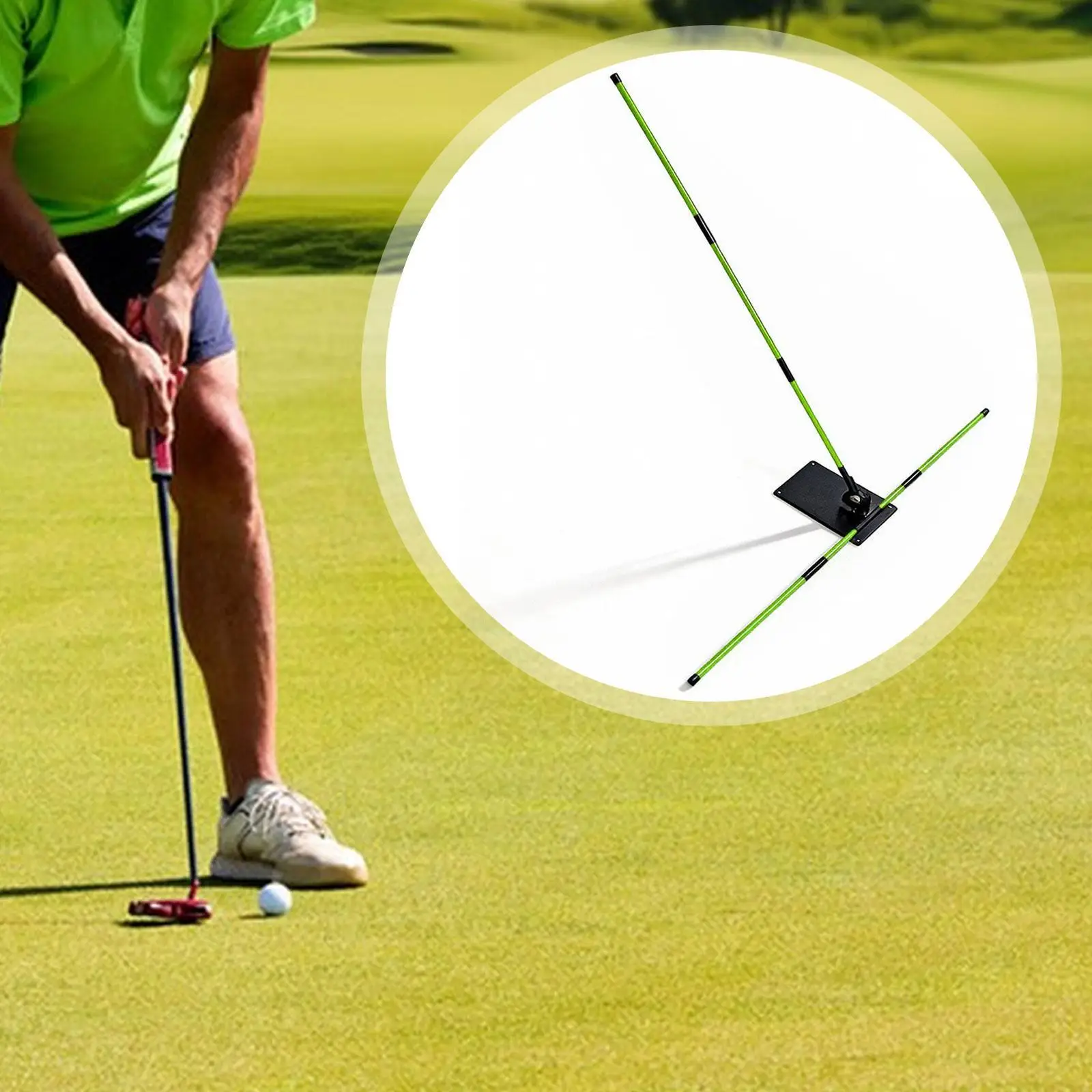 Golf Alignment Sticks Holder Portable Practice Swing Trainer Equipment for Golf Accessories and Outdoor Use
Golf Alignment Sticks Holder Portable Practice Swing Trainer Equipment for Golf Accessories and Outdoor Use