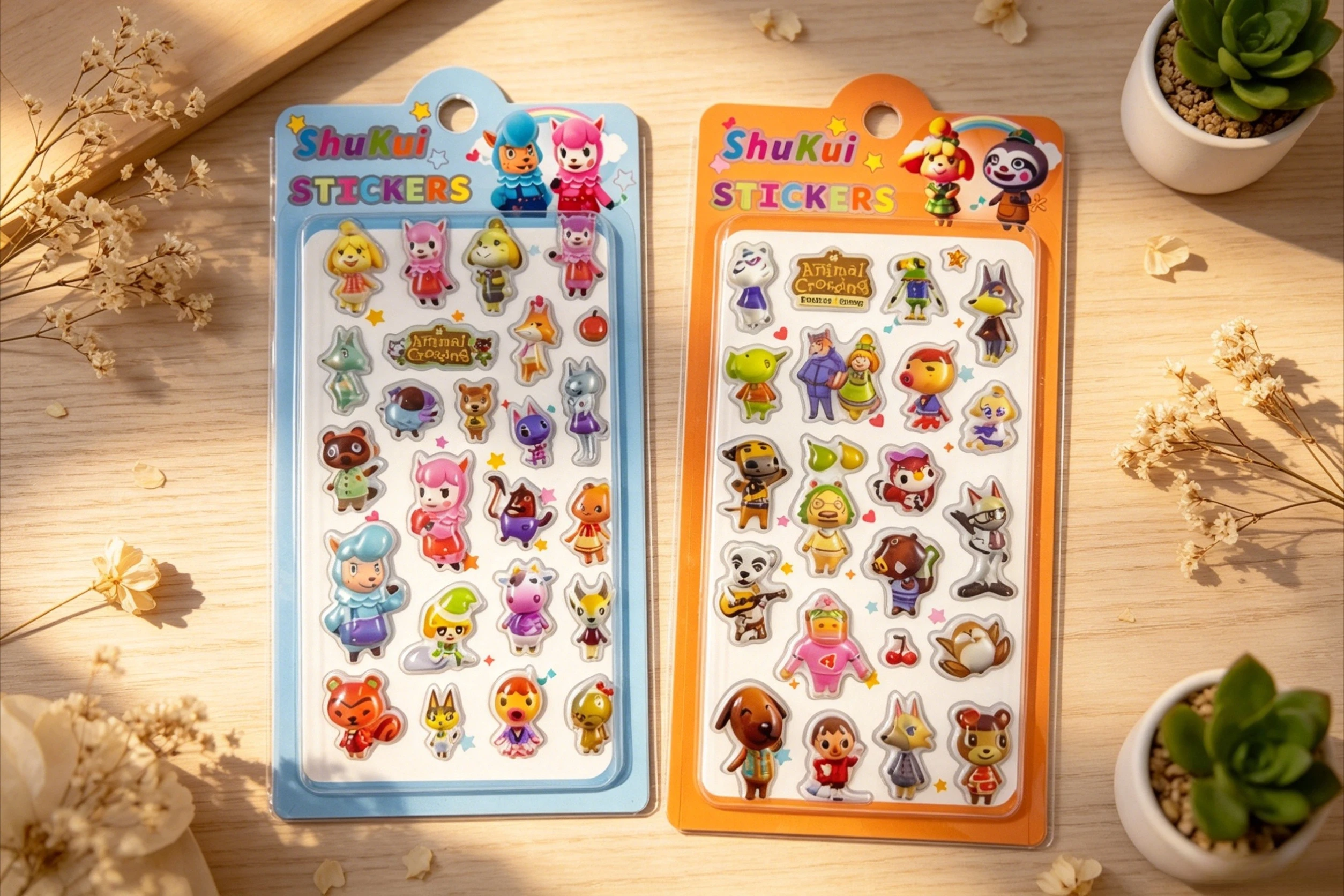 Lovely Multicolor Cartoon Critter Clear Epoxy Raised Stickers Forest Character Decal forAlbum Children Party Favors Decor
Lovely Multicolor Cartoon Critter Clear Epoxy Raised Stickers Forest Character Decal forAlbum Children Party Favors Decor